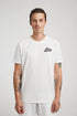 RTA Liam White Collegiate Script Mens Apparel